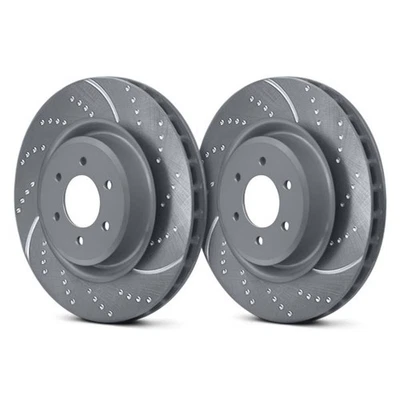 For Hyundai Sonata 15-19 Brake Rotors EBC 3GD Series Sport Dimpled & Slotted Foto 1 de 2