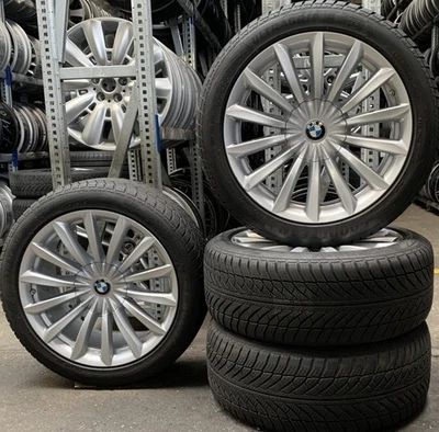 4x Original BMW Winterräder 245/45 R19 102V - für 6er G32 7er G11 G12 1551 - Bild 1 von 3