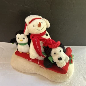 Hallmark Jingle Pals Animated Musical Snowman Christmas Home Decor 2007 - Picture 1 of 3