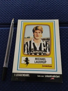 LAUDRUP Michael Danmark Danimarca Calciatori figurina cartolina card cm 15x10,5 - Imagen 1 de 2