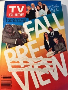 TV Guide Fall Preview Sept 10-16 1983 Goodnight Beantown The A Team Webster ENE - Picture 1 of 1