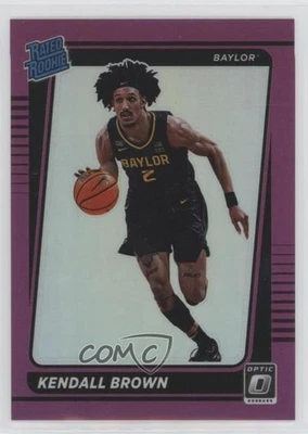 2022-23 Panini Chronicles Draft Picks Purple /49 Kendall Brown #16 RC - Image 1 of 2