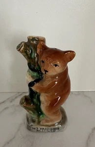 Bear Salt Shaker Only No Hugging Allowed JAPAN Vintage - Picture 1 of 5