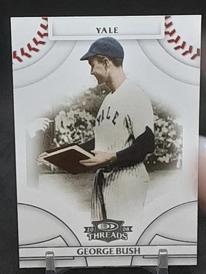 GEORGE BUSH 2008 DONRUSS THREADS QQ - Image 1 of 2