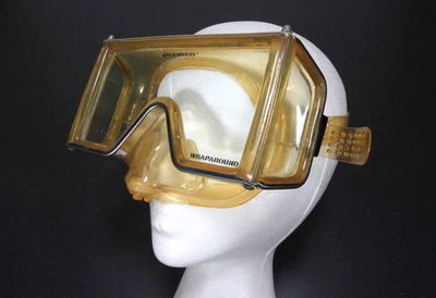 EE. UU. Máscara de Buceo Buzos Envolvente Vidrio Templado Gafas De Colección No Probado Foto 1 de 4