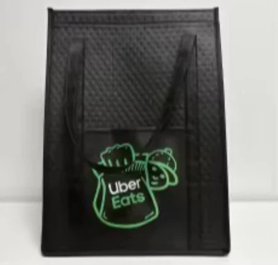 Large Thermal Insulated UberEats Tote Bag - Hot Cold Food Delivery - Image 1 of 4
