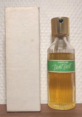 Vintage 70's. Rare. Extrait de Parfum Vapo Vent Vert de Balmain 60 ml. Bon état - Bild 1 von 4