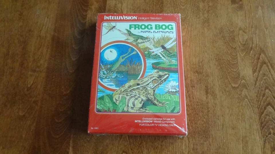 INTELLIVISION FROG BOG BOXED NEW SEALED - Image 1 of 4