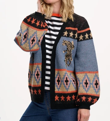 Sugarhill Brighton Yvette Cardigan Tigers RRP £79 (£5 OFF!) - Image 1 of 3