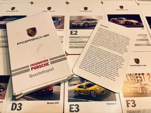 Faszination Porsche Original Quartett Jubiläum Kartenspiel Quartettspiel  - Bild 1 von 5