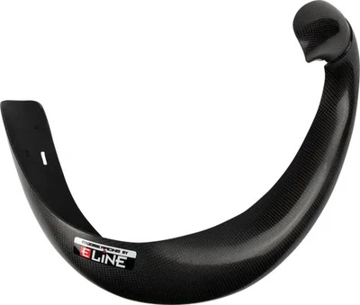 Moose Racing Black Carbon Fiber Pipe Guard for KTM 125 SX 23-25 - Image 1 of 4