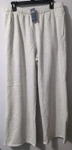 Hollister Women’s Ultra High Rise Wide Leg Sweat Pants Size XL Gray - Picture 1 of 4