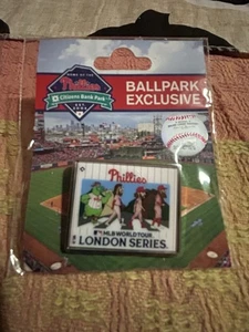 2024 PHILLIES MLB World Tour "London Series-Abbey Road" BALLPARK EXCLUSIVE Pin - Picture 1 of 1
