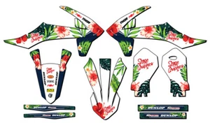 2021-2024 MC-E 3 TROPIC White Senge Graphics Kit Compatible with GASGAS - Picture 1 of 10
