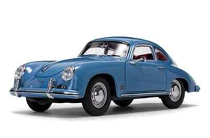 SUN STAR 1:18 AUTO PORSCHE 356A 1500 GS CARRERA GT 1957 BLU ART 1342 - Foto 1 di 2