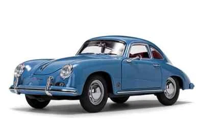 SUN STAR 1:18 AUTO PORSCHE 356A 1500 GS CARRERA GT 1957 BLU     ART 1342 - Immagine 1 di 2