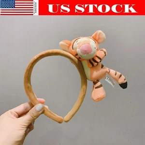 Disney Parks Shanghai Tigger Sleeping Plush Ears Headband Winnie The Pooh US - Picture 1 of 10