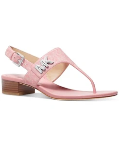 Michael Kors Women's Jilly T-Strap Dress Sandals, Pink Size 5M - Picture 1 of 5