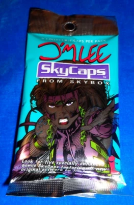 1993 Skybox Jim Lee Skycaps - Pogs* - Imagem 1 de 2