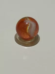 Peltier Glass Super Clear Sunset Rainbo Vintage Marble .63” Bubbles & Bubbles - Picture 1 of 7
