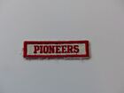 Used Vintage Embroidered 3/4" X 2 3/4" Patch Emblem Youth Group