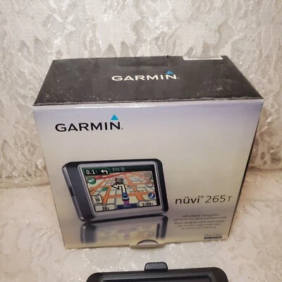 Garmin Nuvi 265T Navigation System GPS Unit Lifetime Traffic Tested Working Used - Image 1 of 4