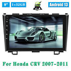 New For Honda CRV 2007-2011 9 "Android 13 Car stereo Radio GPS Navi WIFI 1+32GB