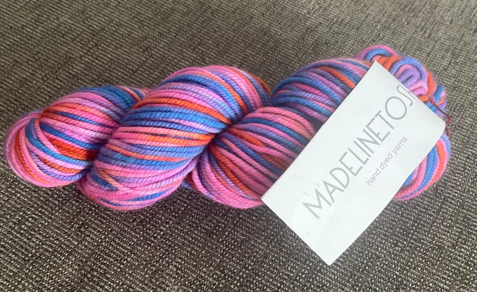 NEW Madelinetosh Dyed Tosh Chunky Yarn Merino Wool Cape Town Rainbow 165 Yards - Image 1 of 4