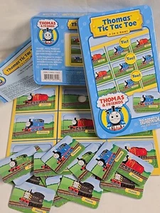 Thomas Tic Tac Toe 3 in a Row! Thomas & Friends Tin & Tiles 2007 Missing 1 Tile - Picture 1 of 21
