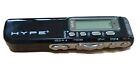 Hype 4GB USB Digital Voice Recorder 1100+ Hours New In Open Box Black Silver