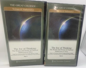 The Great Courses The Joy Of Thinking Classical Mathematical Ideas 4 DVDs (a10) - Picture 1 of 11