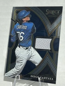 💥2023 Panini Select LA DODGERS top prospects 🚀DIEGO CARTAYA SELECT RELIC 🔥 - Picture 1 of 3