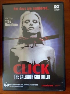 CLICK DVD The Calender Girl Killer - 1990 Troy Donahue Horror Thriller Movie PAL - Picture 1 of 1