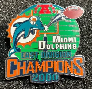 Miami Dolphins 2000 AFC East Champions Commemorative Pin - Picture 1 of 1