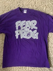 TCU College World Series Fear The Frog Tshirt By Gildan. Men’s Size Large  - Picture 1 of 3