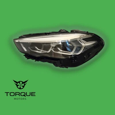 BMW 2 Series F44 Gran Coupe Adaptive LED Headlight LEFT USED GENUINE 9449599 - Image 1 of 4