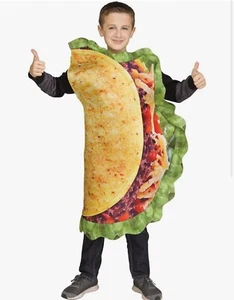 Taco Costume Unisex 1 size fits all up to 14 NEW in Retail Packaging Fun World - Picture 1 of 3