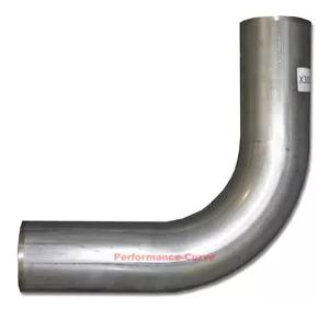 Curva de mandril 3" 409 SS 90 grados acero inoxidable rendimiento escape personalizado - Imagen 1 de 2