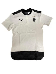 Puma BMG Borussia Mönchengladbach Camiseta Polo Blanca Negra Talla M Gladbach - Imagen 1 de 2