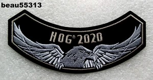 ⭐"NEW" 2020 HARLEY DAVIDSON OWNERS GROUP HOG H.O.G. VEST JACKET PATCH - Picture 1 of 1
