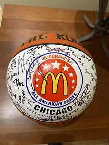 2014 MCDONALD'S ALL-AMERICAN GAME Basketball Signed Boys Girls Team A’Ja Wilson - Picture 1 of 8