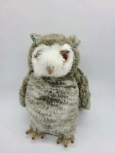 Harry Potter Wizarding World Pigwidgeon Owl Plush 10” Brown Grey w Rotating Head - Picture 1 of 4