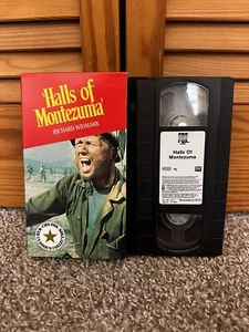 Halls Of Montezuma USED VHS Movie - Picture 1 of 2