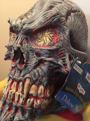 Molten Lave Skull Halloween Mask **NEW** by Disguise - Image 1 of 3