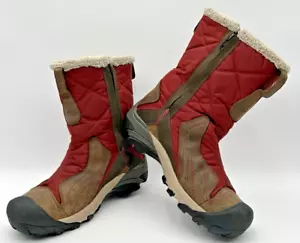 Keen Betty Womens 7.5 Winter Snow Boots Shoes Mid Calf Insulated Quilted Hiking - Picture 1 of 15