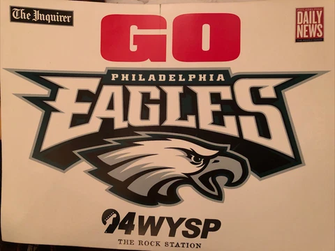94 WYSP GO Eagles The Inquirer Donovan McNabb Poster 2001 Cover