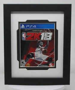 SONY PLAYSTATION GAME CASE (NOT INCLUDED) PICTURE DISPLAY WALL FRAME Made in USA - Picture 1 of 8