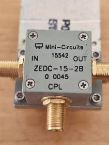 Mini-Circuits ZEDC-15-2B Coaxial Directional Coupler (Lot of 2 pieces) FedEx/DHL - Picture 1 of 5
