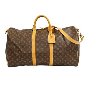 Louis Vuitton Keepall Bandouliere 55 M41414 Monogram Canvas 2way Travel Bag
