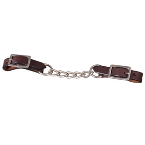 BE Bar H Equine Western Horse Edelstahl Kette echtes amerikanisches Leder - Bild 1 von 5